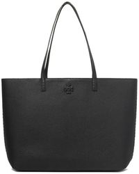 Tory Burch - Schwarze Mcgraw Tote Tasche - Lyst