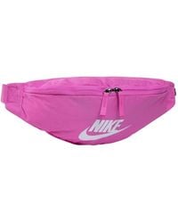 Nike - Marsupio rosa con stampa del logo - Lyst
