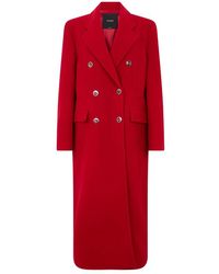 Pinko - Double-Breasted Coats - Lyst