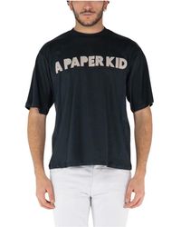 A PAPER KID - Bedrucktes t-shirt - Lyst