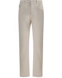 Brunello Cucinelli - Straight Jeans - Lyst