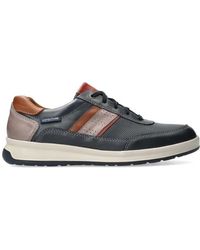 Mephisto - Blaue Schnürschuhe Für Männer - Lyst