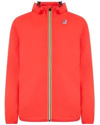 K-Way - Jassen ,Rood ,Le Vrai 4.0 Claude Jacket - Lyst