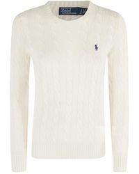 Polo Ralph Lauren - Truien & Vesten ,Wit ,Julianna Pullover - Lyst