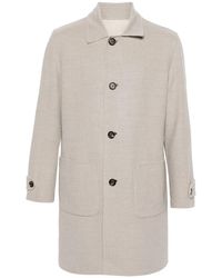 Eleventy - Single-Breasted Coats - Lyst