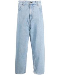Carhartt - Brandon low-crotch jeans blu chiaro - Lyst