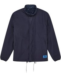 Deus Ex Machina - Jassen ,Blauw ,Katoen Reversible Deck Jacket - Lyst
