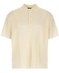 Balmain - Monogram Jacquard Polo - Lyst