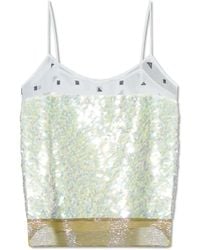 Tory Burch - Sleeveless Tops - Lyst