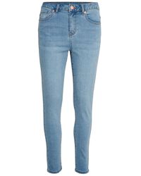 Kaffe - Hellblaue Gewaschene Denim Jeans - Lyst