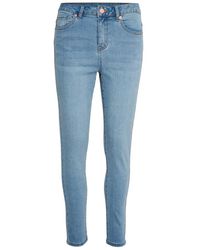 Kaffe - Jeans ,Blauw ,Denim Lichtblauwe Gewassen Denim Jeans - Lyst