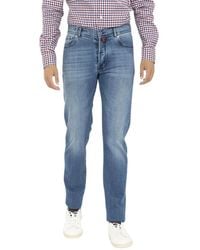 Kiton - Slim-Fit Denim Jeans - Lyst