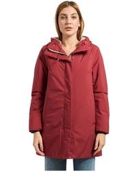 K-Way - Rode Waterdichte Winddichte Jas - Lyst