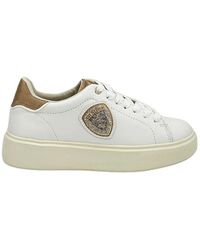 Blauer - Schoenen ,Wit ,Witte Venus Sneakers Met Strass Detail - Lyst