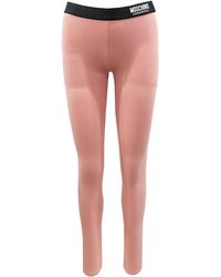 Moschino leggings & treggings - - Dames - Roze