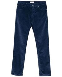 Jacob Cohen - Blaue Cordhose Mit Fünf Taschen - Lyst
