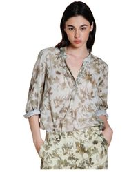 Mason's - Overhemden ,Veelkleurig ,Katoen Adele Long Sleeve Shirt - Lyst
