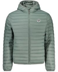 North Sails - Jassen ,Groen ,Polyester Jacket Met Lange Mouwen En Capuchon - Lyst