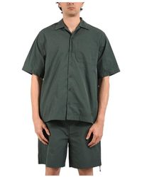 OAMC - Overhemden ,Groen ,Katoen System Shirt - Lyst