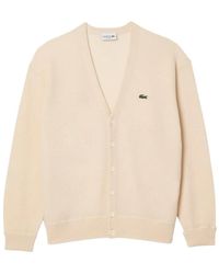 Lacoste - Truien & Vesten ,Wol Cardigans - Lyst