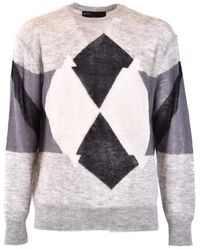 Neil Barrett - Round-Neck Knitwear - Lyst