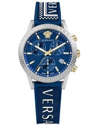 Versace - Sport Tech 40 Mm Vekb00222 - Lyst