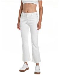 Replay - Cropped Jeans - Lyst