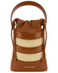 McQueen - Mini the rise bucket tasche - Lyst