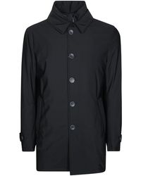 Herno - Single-Breasted Coats - Lyst