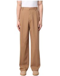 Lardini - Wide Trousers - Lyst