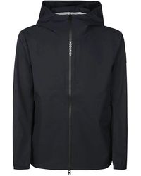 Woolrich - Jassen ,Blauw ,Pacific Two-Layer Lichtgewicht Jas - Lyst