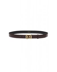 Marella - Accessoires ,Bruin ,Leer Barnaba Riem - Lyst
