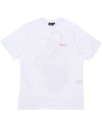 DOLLY NOIRE - Weißes Hanuman Tee Kurzarm T-Shirt - Lyst