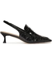 Kazar - Schwarze Offene Pumps Mit Slingback-Absatz - Lyst