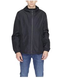 Suns - Schwarze kapuzenjacke mit reißverschluss - Lyst