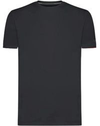 Rrd - Blau schwarz macro shirty t-shirt - Lyst