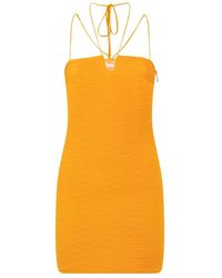 Patrizia Pepe - Abito tubino arancione - Lyst