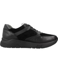 Stonefly - Casual Sneakers Aus Leder Und Velours - Lyst