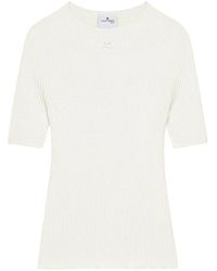 Courreges - Round-Neck Knitwear - Lyst