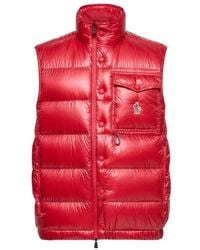 Moncler - Jassen ,Rood Grenoble Jassen Rood - Lyst