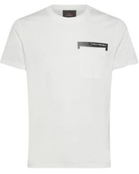 Peuterey - Derly g2 weiße baumwoll-t-shirt - Lyst