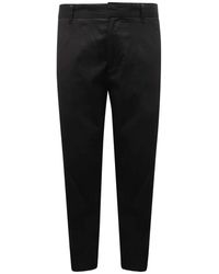Armani - 3D1Pe1 1Nqtz Zwarte Broek - Lyst