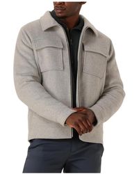 Dstrezzed - Jassen ,Grijs ,Wol Colton Wool Jacket - Lyst