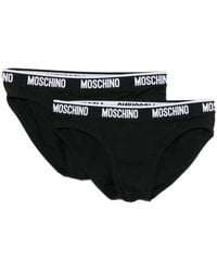 Moschino - Slip Brief Bi-Pack - Lyst