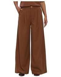 Nukus - Broeken ,Bruin ,Polyester Bodine Pants - Lyst