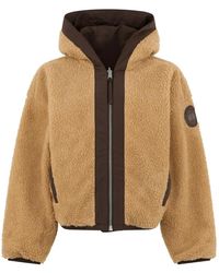 Canada Goose - Reversible Fleece Bomber Alberni - Lyst