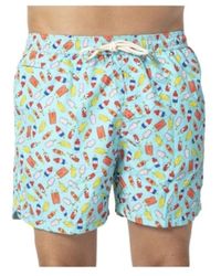 MC2 Saint Barth - Badmode ,Blauw ,Strandkleding - Lyst