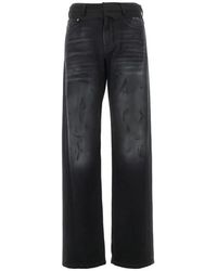 MM6 by Maison Margiela - Straight Jeans - Lyst