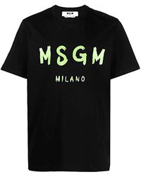 MSGM - T-Shirts - Lyst