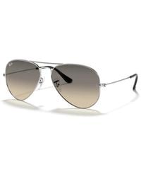 Ray-Ban - Aviator Zonnebril Klassieke Stijl Hoge Vliegers - Lyst